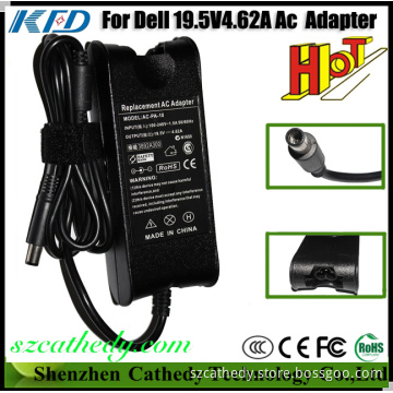 Laptop Adapter for DELL 19.5V4.62A PA-, CE CCC FCC SGS Passed